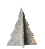 Xmas tree grå 18 cm fra Glerups Wool fra Lübech Living - Fransenhome